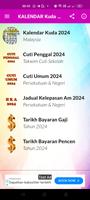 برنامه‌نما Kalendar Kuda Malaysia - 2024 عکس از صفحه