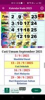 Kalendar Kuda 2025 - MALAYSIA screenshot 1