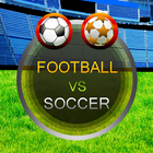 ikon Football VS Soccer