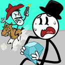 Stick robber - Diamond target-APK