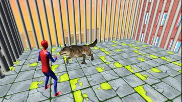 スパイダーマン ロープ スーパーヒーロー ゲーム スクリーンショット 1