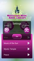 ध्यान संगीत ऑडियो चिकित्सा स्क्रीनशॉट 1