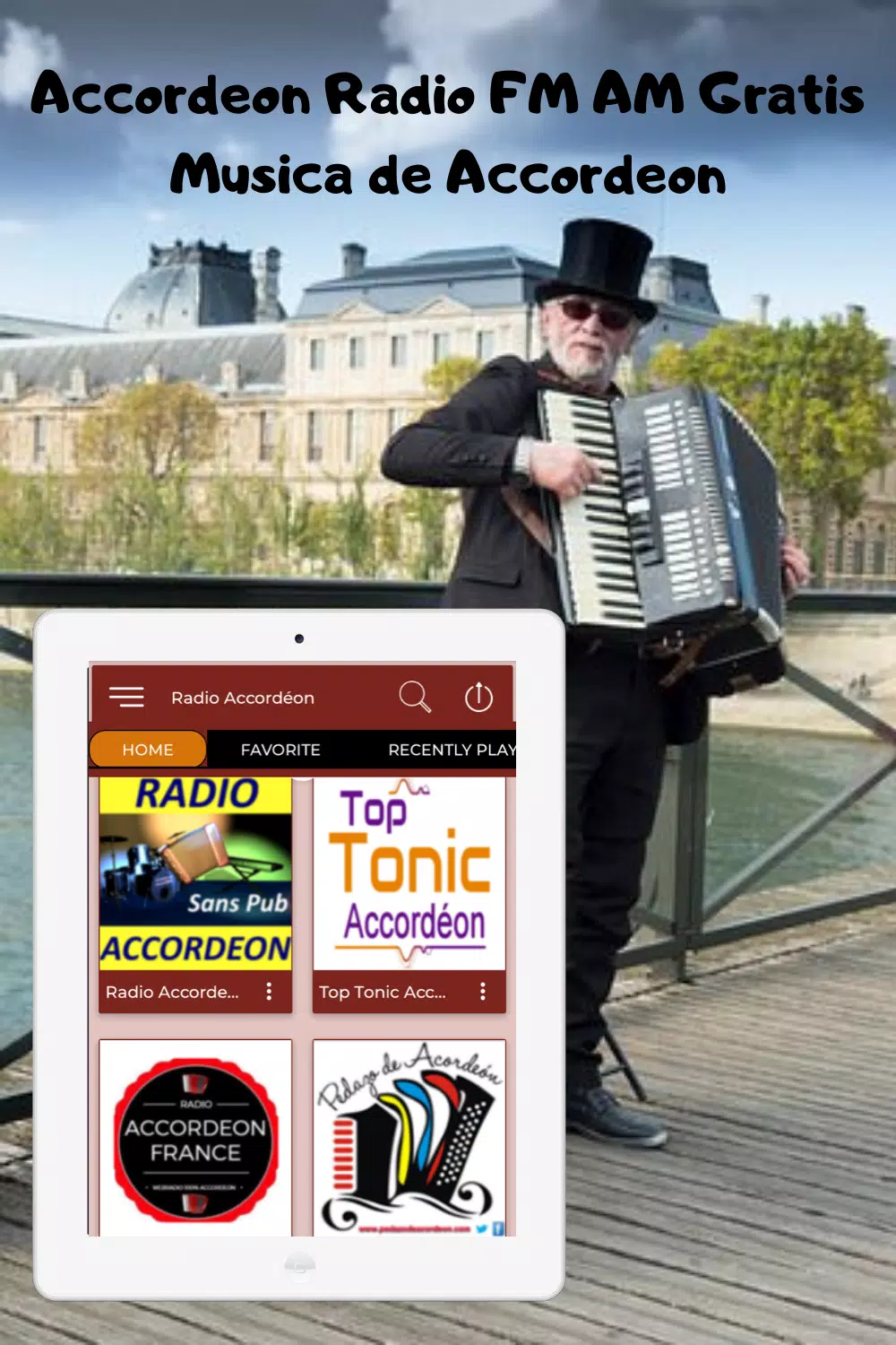 Accordeon Music Radio Fm Live APK voor Android Download