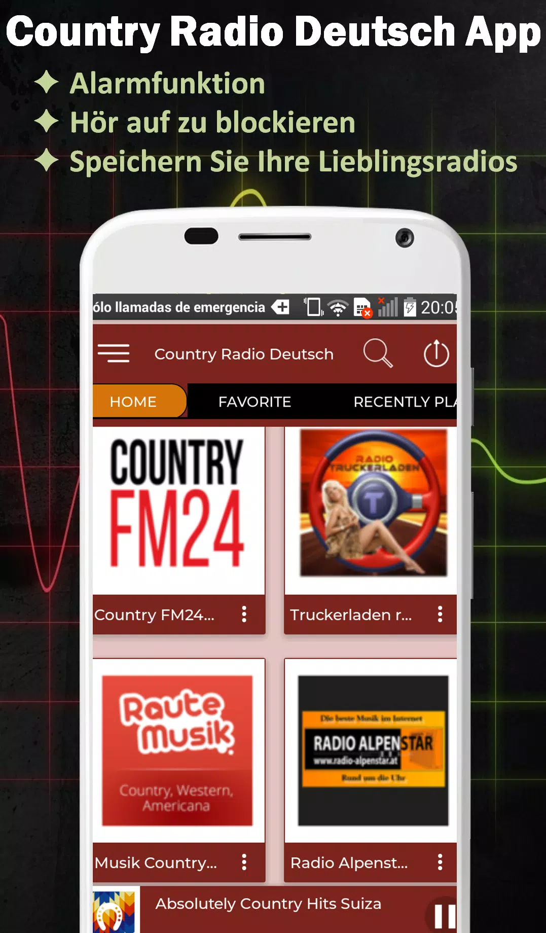 Country Radio Deutsch App Kostenlos Country Musik para Android - APK Baixar