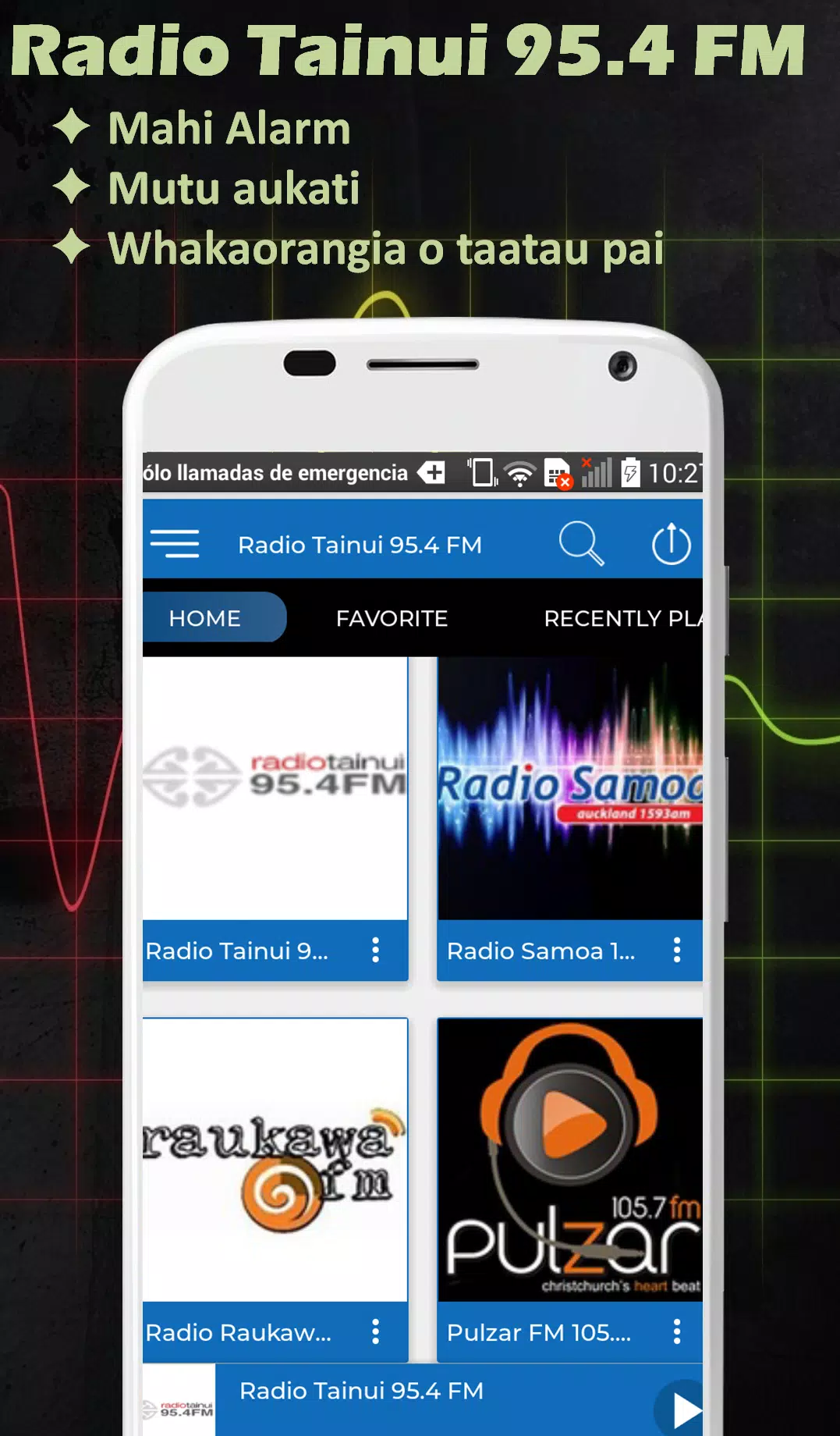 Radio Tainui 95.4 FM + All New Zealand Radio Live APK voor Android Download