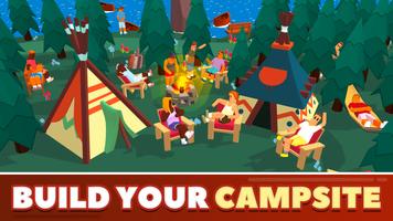 Camping Empire Tycoon : Idle পোস্টার