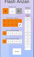 Flash Anzan (Mental Math) screenshot 1