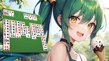 Sexy Waifu FreeCell Solitaire Affiche