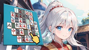 Sexy Waifu Mahjong Solitaire постер