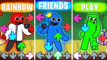 FNF vs Rainbow Friends Mod ảnh chụp màn hình 3