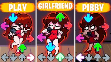 Pibby Girlfriend VS FNF Mod скриншот 1