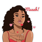 WAStickerApps: Melanin Sticker for Chatting icon