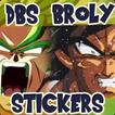 Dragon - Ball - Super : BROLY Stickers WhatsApp