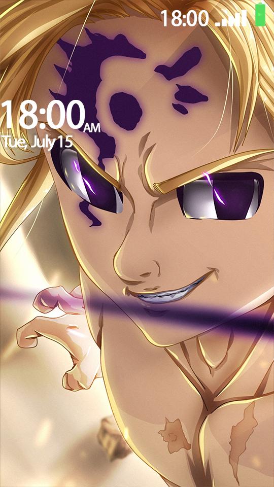 七つの大罪 メリオダス アニメhd壁紙ロック画面 Pour Android Telechargez L Apk