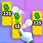 Money ping pong icono