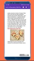 Anti-inflammatory Diet Meal Plan capture d'écran 3