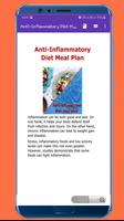 Anti-inflammatory Diet Meal Plan capture d'écran 1