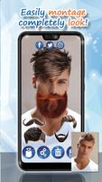 男士髮型 – 鬍子相機 - 相片 編輯 器 截圖 2