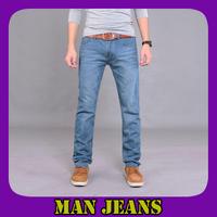 Men Jeans Designs 海報