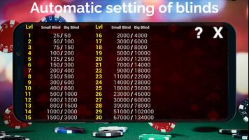 Minuterie de poker à domicile capture d'écran 2