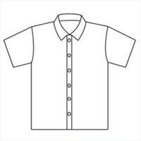 Poster Men's Shirt Pattern