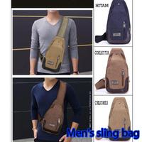 Men's sling bag Affiche