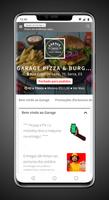 Garage Pizza & Burger Affiche