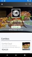 Alfa Burger Delivery penulis hantaran