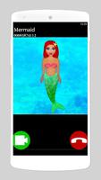 fake call video mermaid game capture d'écran 2