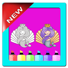 Mermaid Coloring Book-Easy Coloring Book 图标