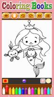 Mermaid Coloring Book-Easy Coloring Book 截图 3