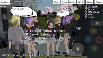 School Girls Simulator الملصق