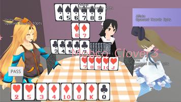 2 Schermata Sevens card game