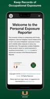 UM Personal Exposure Reporter Cartaz