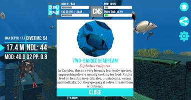 برنامه‌نما Scuba Dive Simulator: Zenobia  عکس از صفحه