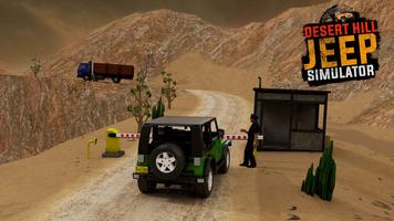 Desert Hill Jeep Simulator 4x4 포스터