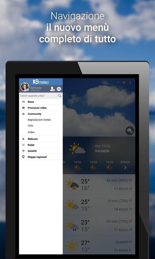 Previsioni meteo Previsioni meteo