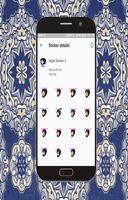 Muslim Hijab Stickers For Whatsapp Affiche