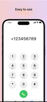 iCall OS 17 Phone 15 Dialer screenshot 1