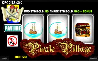 Pirate Slot Machine Poster