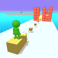 Cube stack shooter Surfer
