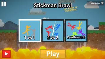 Stickman Brawl Online syot layar 1