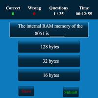 Microcontroller MCQ screenshot 1