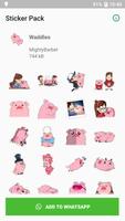 Waddles Stickers for Whatsapp plakat