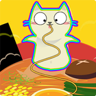 Hello Cats!: Ramen Fever - Eat Street Trick icon