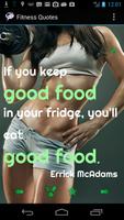 Fitness Quotes Affiche