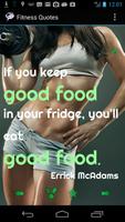 Fitness Quotes Plakat