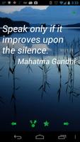 1 Schermata Gandhi Quotes