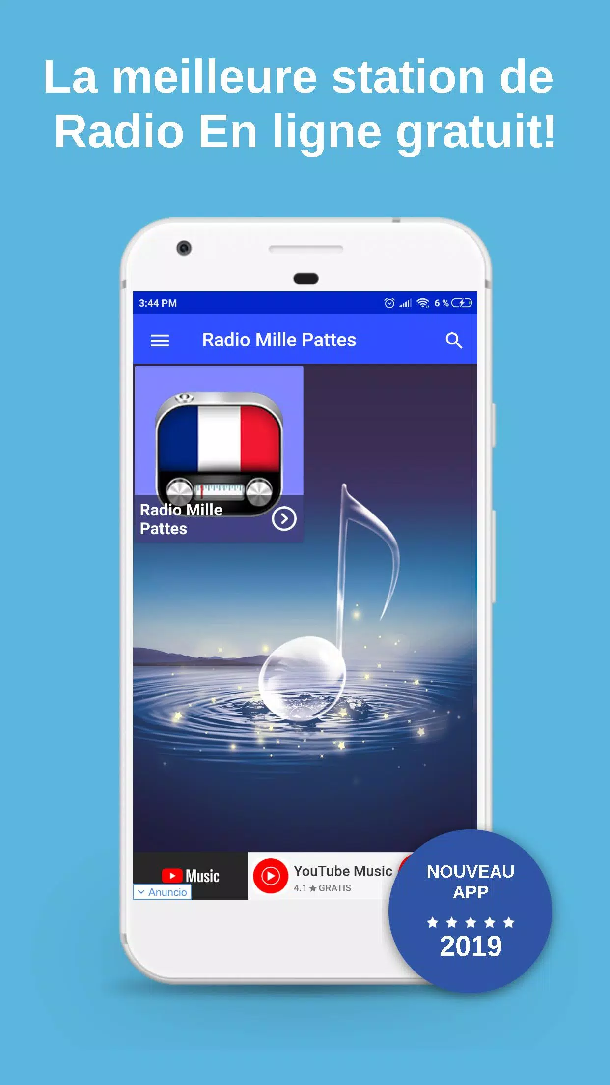 Radio Mille Pattes APK pour Android Télécharger