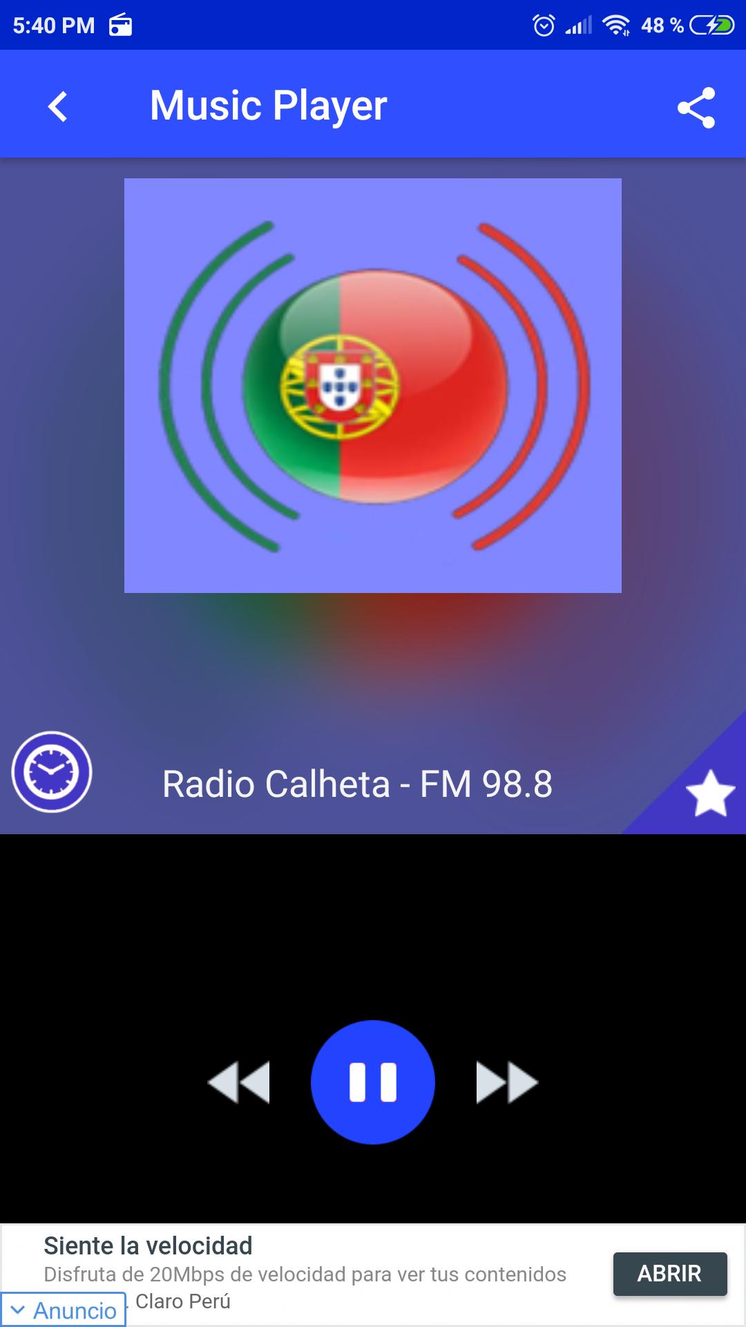 Radio calheta App Portugal APK voor Android Download